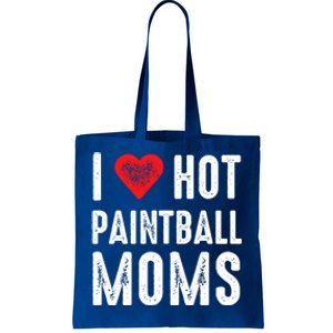 I Love Hot Paintball Moms Gift Tote Bag