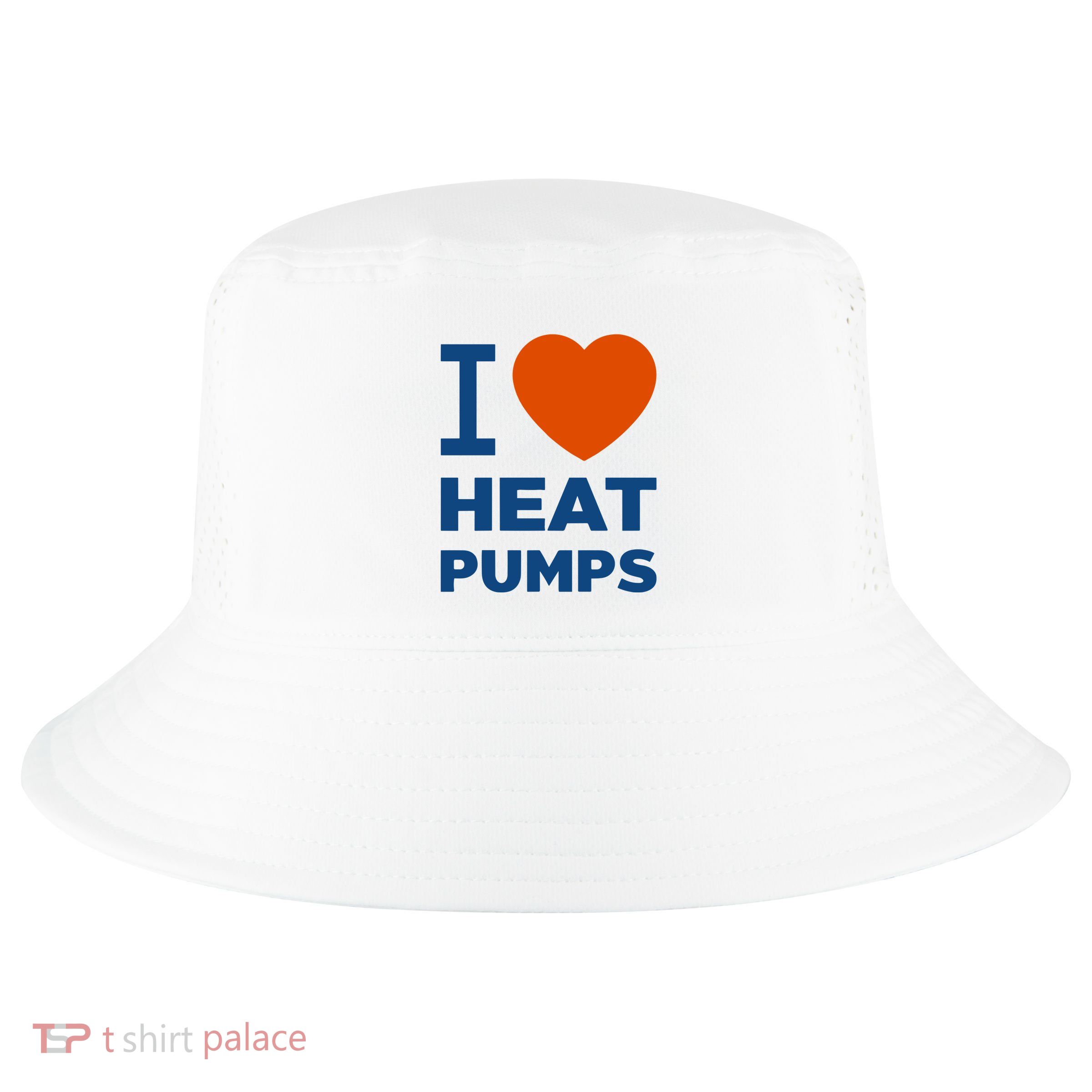 I Love Heat Pumps I Heart Heat Pumps Cool Comfort Performance Bucket Hat