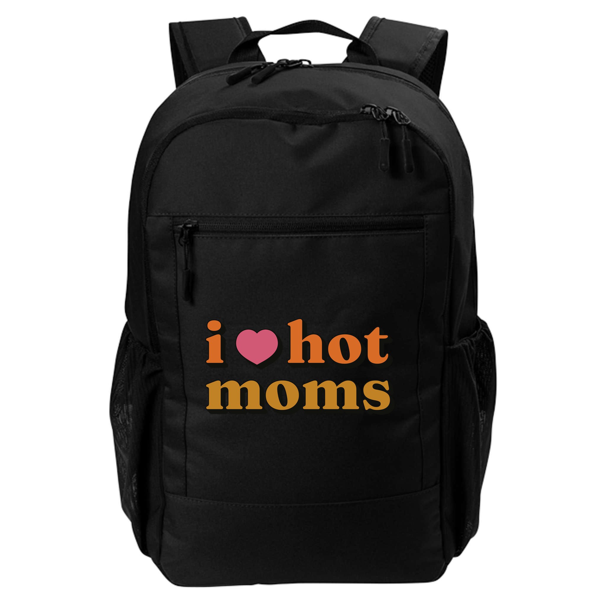 I Love Hot Moms Retro Backpack