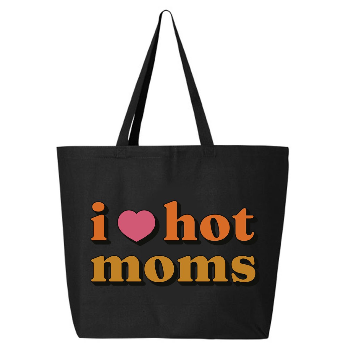 I Love Hot Moms Retro 25L Jumbo Tote