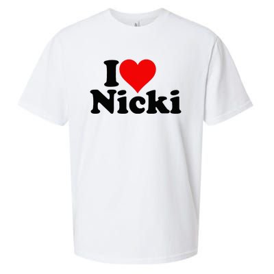 I Love Heart Nicki Sueded Cloud Jersey T-Shirt