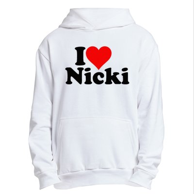 I Love Heart Nicki Urban Pullover Hoodie