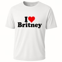 I Love Heart B.R.I.T.N.E.Y Cooling Performance Crew T-Shirt