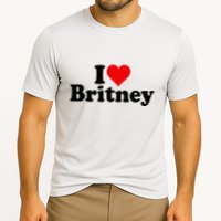 I Love Heart B.R.I.T.N.E.Y Cooling Performance Crew T-Shirt