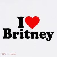 I Love Heart B.R.I.T.N.E.Y Button