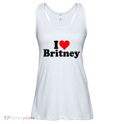 I Love Heart B.R.I.T.N.E.Y Ladies Essential Flowy Tank