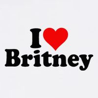 I Love Heart B.R.I.T.N.E.Y Poster