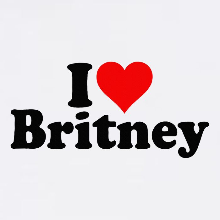 I Love Heart B.R.I.T.N.E.Y Poster