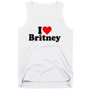 I Love Heart B.R.I.T.N.E.Y Tank Top