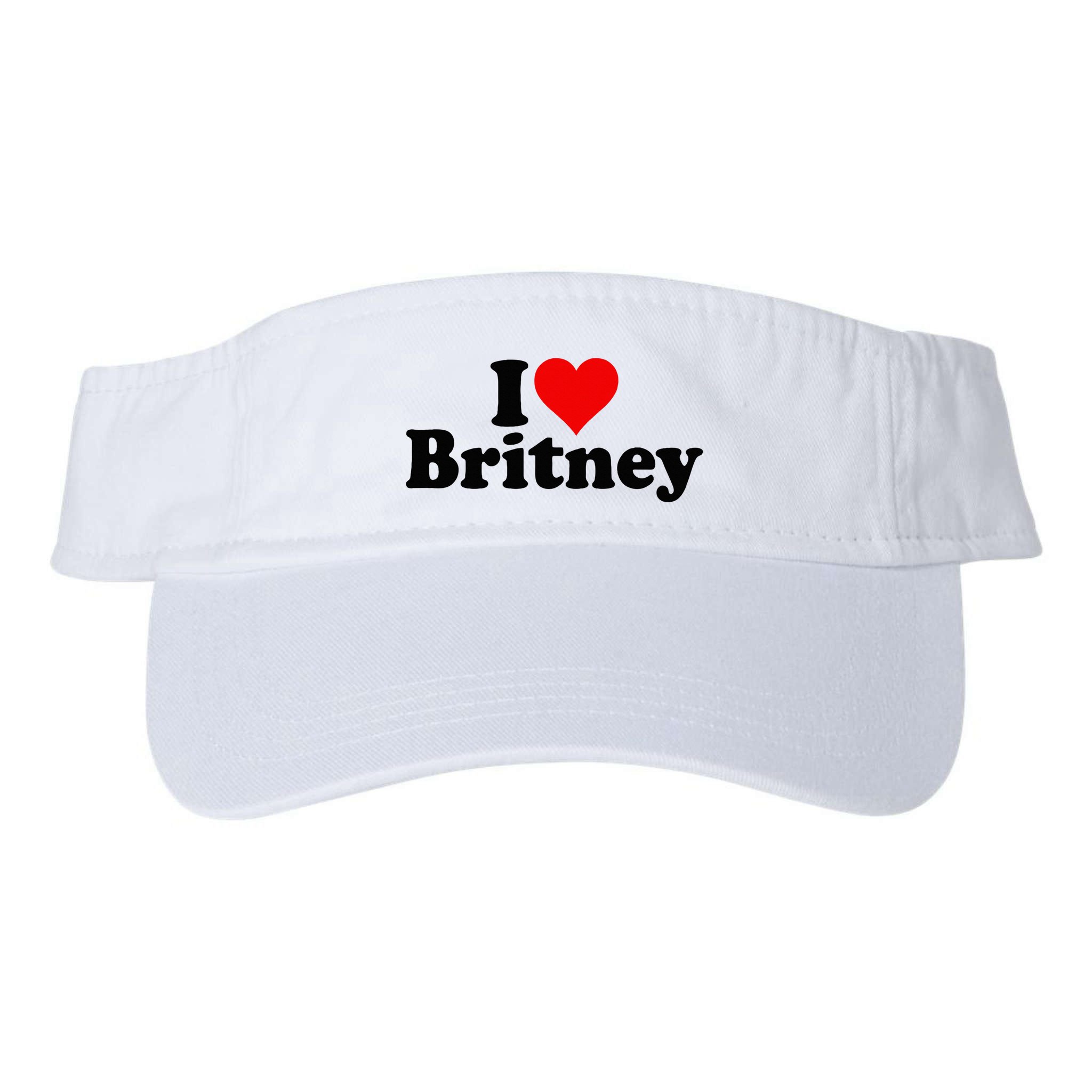 I Love Heart B.R.I.T.N.E.Y Visor