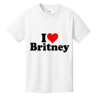 I Love Heart B.R.I.T.N.E.Y Kids T-Shirt
