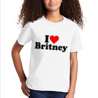 I Love Heart B.R.I.T.N.E.Y Kids T-Shirt