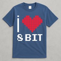 I Love Heart 8 Bit Retro Gamer Gaming T-Shirt