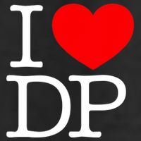 I Love (Heart) DP Adult Drive Performance Visor