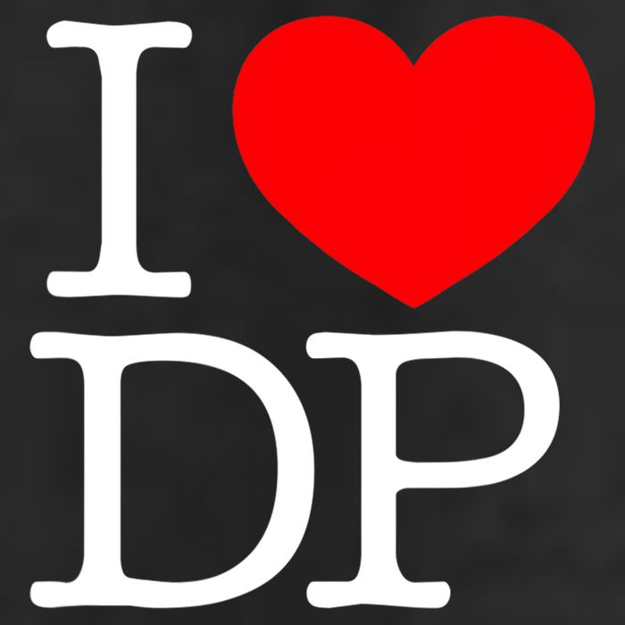 I Love (Heart) DP Adult Drive Performance Visor