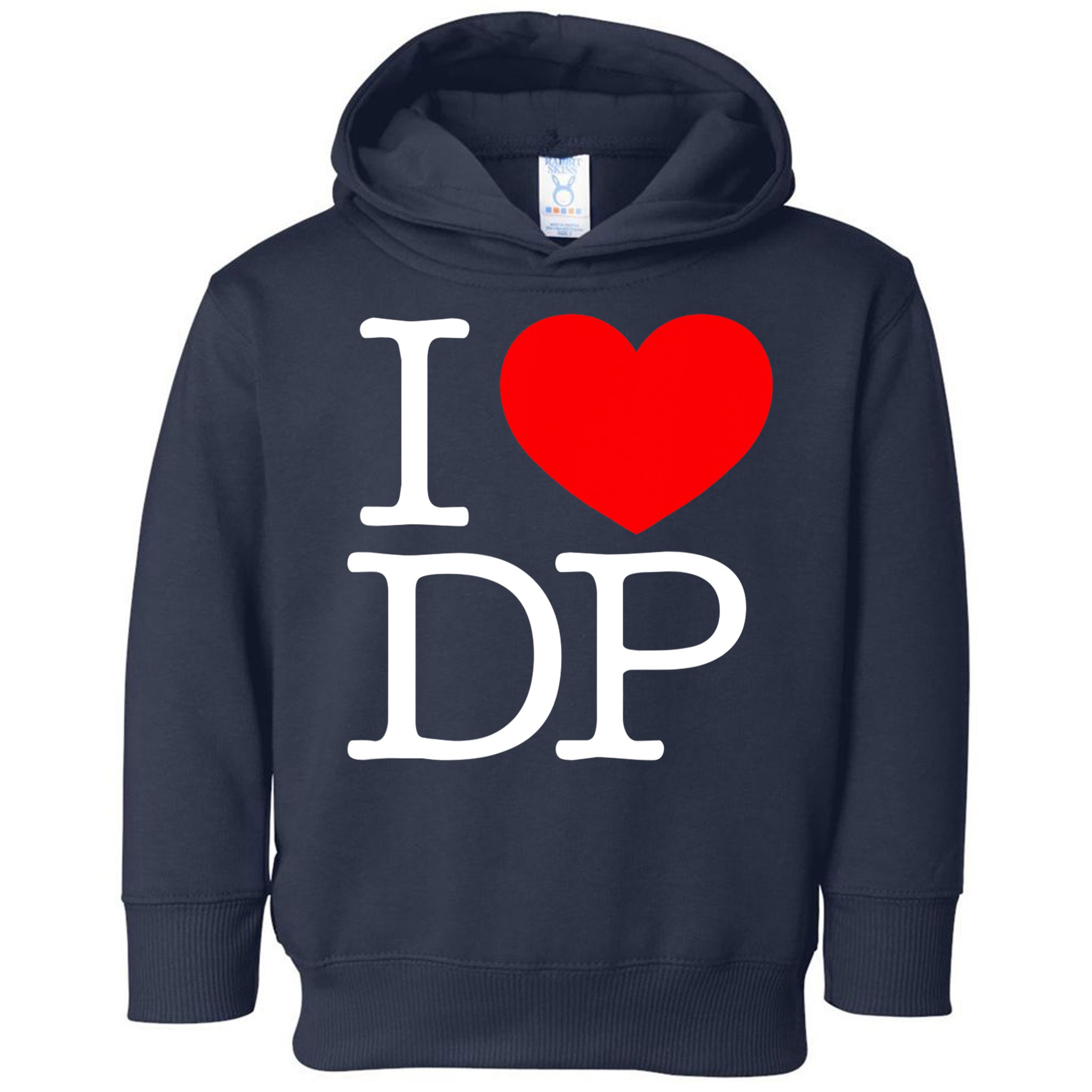 I Love (Heart) DP Toddler Hoodie