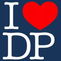 I Love (Heart) DP Zip Tote Bag