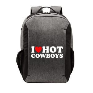 I Love Hot Cowboys I Heart Hot Cowboys Vector Backpack