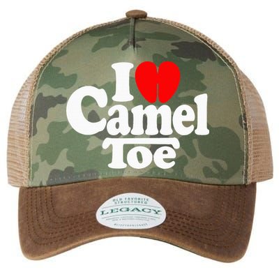 I Love Heart Camel Toe Legacy Tie Dye Trucker Hat