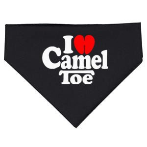 I Love Heart Camel Toe USA-Made Doggie Bandana