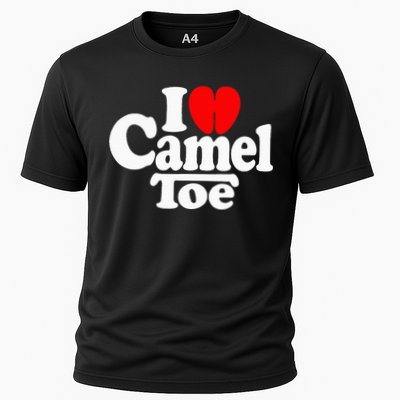 I Love Heart Camel Toe Performance Shirt