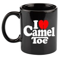I Love Heart Camel Toe 11oz C Handle Ceramic Mug