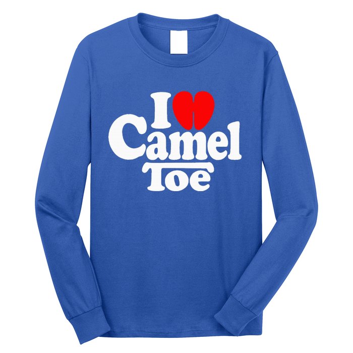 I Love Heart Camel Toe Long Sleeve Shirt