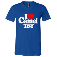 I Love Heart Camel Toe V-Neck T-Shirt