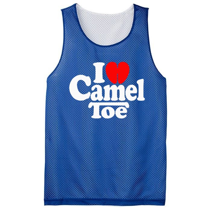 I Love Heart Camel Toe Mesh Reversible Basketball Jersey Tank