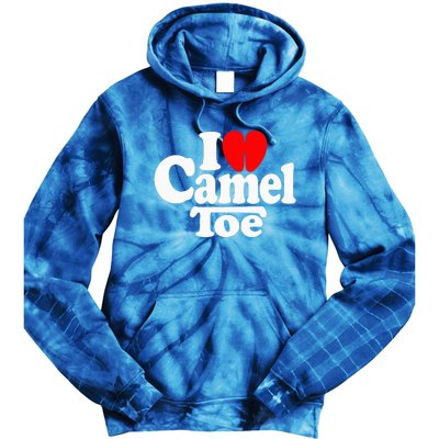 I Love Heart Camel Toe Tie Dye Hoodie