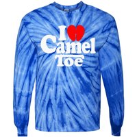 I Love Heart Camel Toe Tie-Dye Long Sleeve Shirt