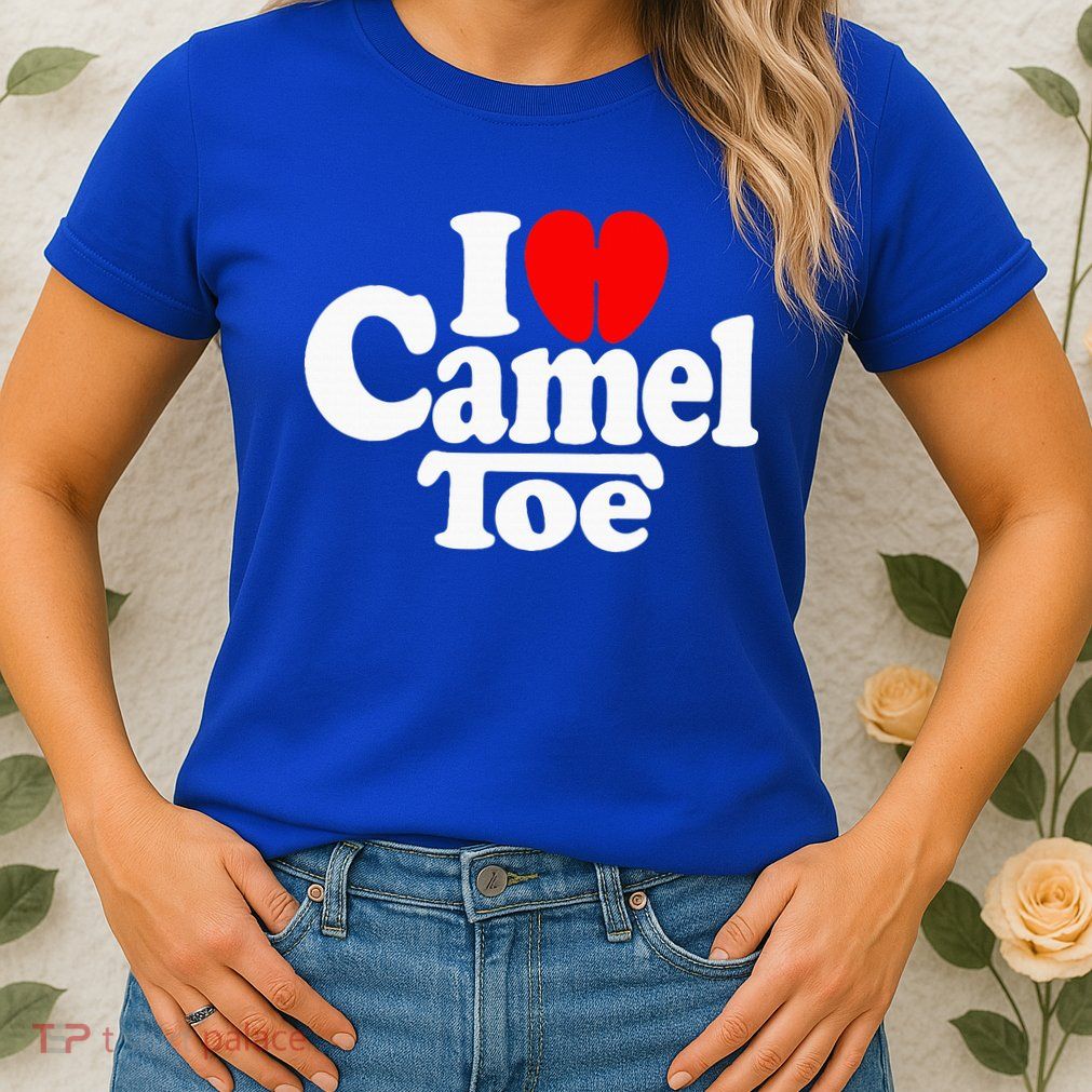 I Love Heart Camel Toe Womens T-Shirt
