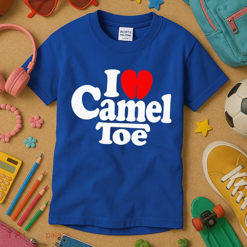 I Love Heart Camel Toe Kids T-Shirt