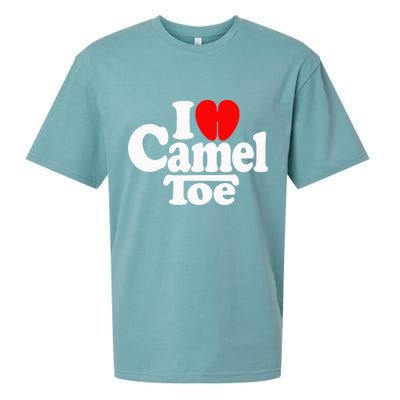 I Love Heart Camel Toe Sueded Cloud Jersey T-Shirt