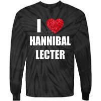 I Love Hannibal Lecter Tie-Dye Long Sleeve Shirt