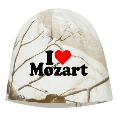 I Love Heart Mozart Kati - Camo Knit Beanie