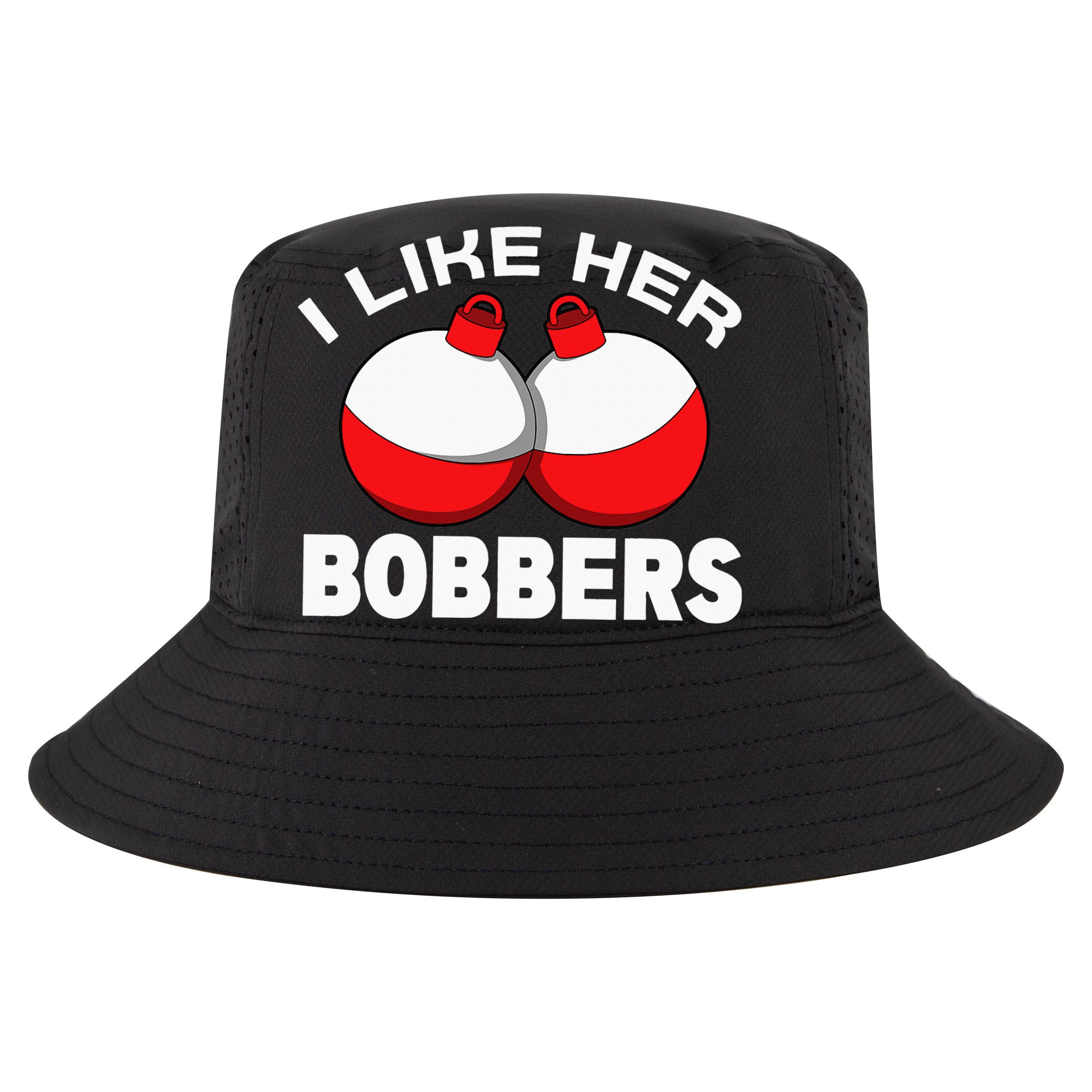 I like her bobbers fishing retro fisherman humor Cooling Performance Crew T-Shirt