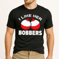 I like her bobbers fishing retro fisherman humor Cooling Performance Crew T-Shirt