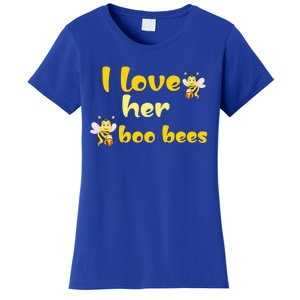 I Love Her Boo Bees Halloween Costume Where Is My Great Gift Women's T-Shirt