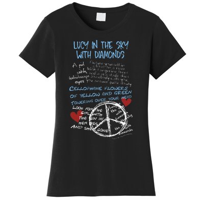 I Love Heart Lucy In The Sky With Diamonds Women's T-Shirt