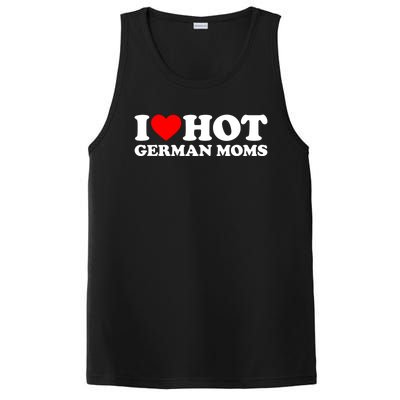 I Love Hot Ger Moms Gift Heart Hot Moms I Love Hot Moms Gift PosiCharge Competitor Tank