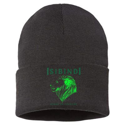 Isibindi Lion House Of Courage School Spirit Day Attire Sustainable Knit Beanie