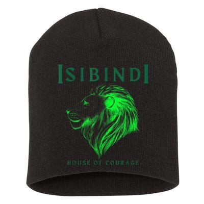 Isibindi Lion House Of Courage School Spirit Day Attire Short Acrylic Beanie