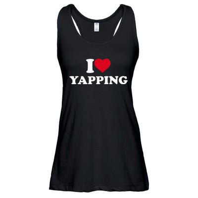 I Love Heart Yapping Lover Yapper Ladies Essential Flowy Tank