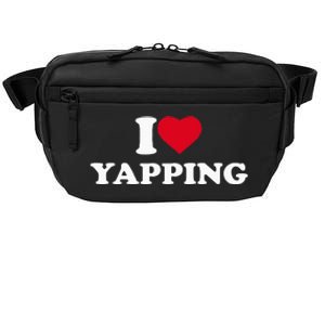 I Love Heart Yapping Lover Yapper Crossbody Pack