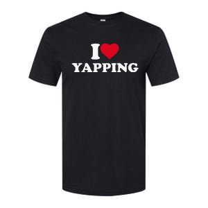 I Love Heart Yapping Lover Yapper Softstyle CVC T-Shirt