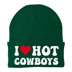 I Love Hot Cow I Heart Cow Funny Country Western Knit Cap Winter Beanie