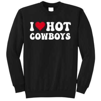 I Love Hot Cow I Heart Cow Funny Country Western Sweatshirt