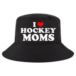 I Love Hockey Moms Funny Christmas Cool Comfort Performance Bucket Hat