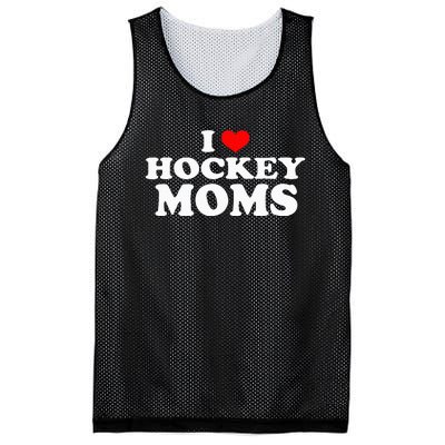 I Love Hockey Moms Funny Christmas Mesh Reversible Basketball Jersey Tank